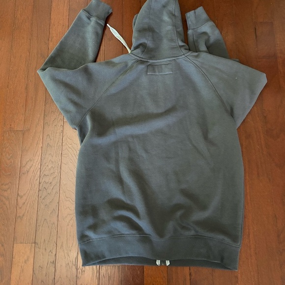 Antigua Victory NBA Golden State Warriors Charcoal Full Zip Hoodie Size XL grey - Picture 9 of 10